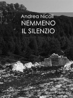 cover image of Nemmeno il silenzio